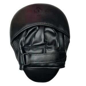 Elite Sports Boxing MMA Muay Thai Training Punch Mitts Focus Pads Black